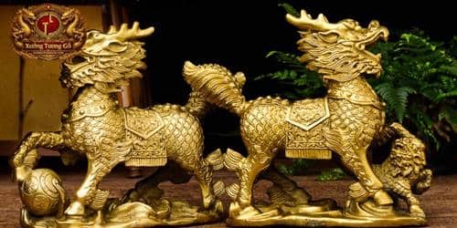 Nhung mau tuong go dep mang lai may man lon