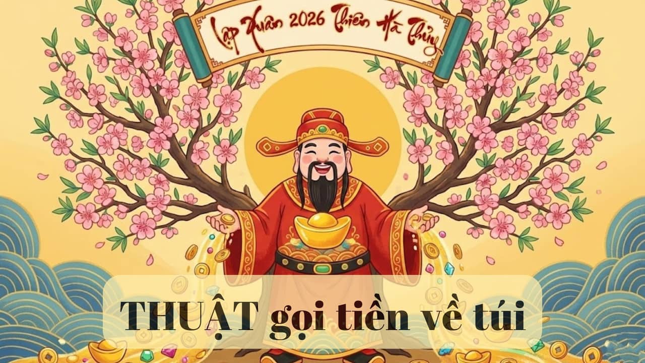 Thuật gọi tiền về ví tiết Lập Xuân, xả xui đón LỘC lớn năm tới