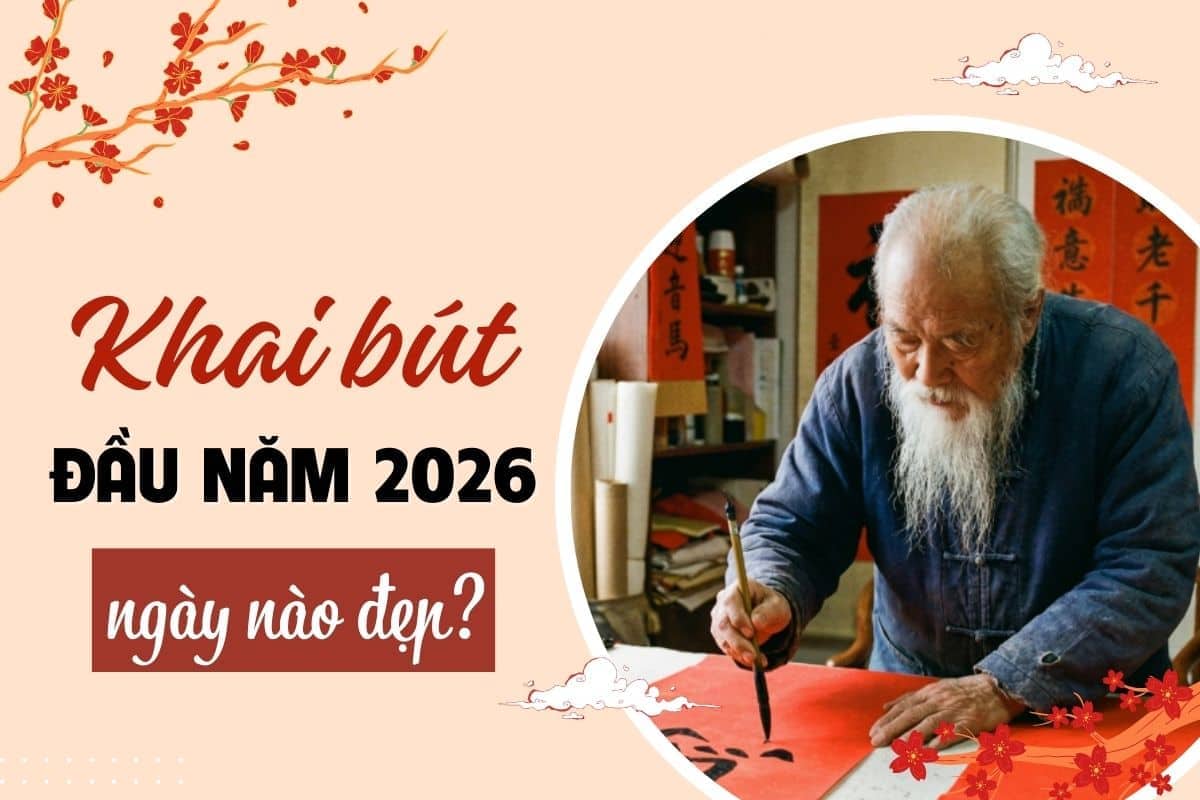KHAI BÚT đầu năm Bính Ngọ 2026: Ngày giờ đẹp tốt cho công danh