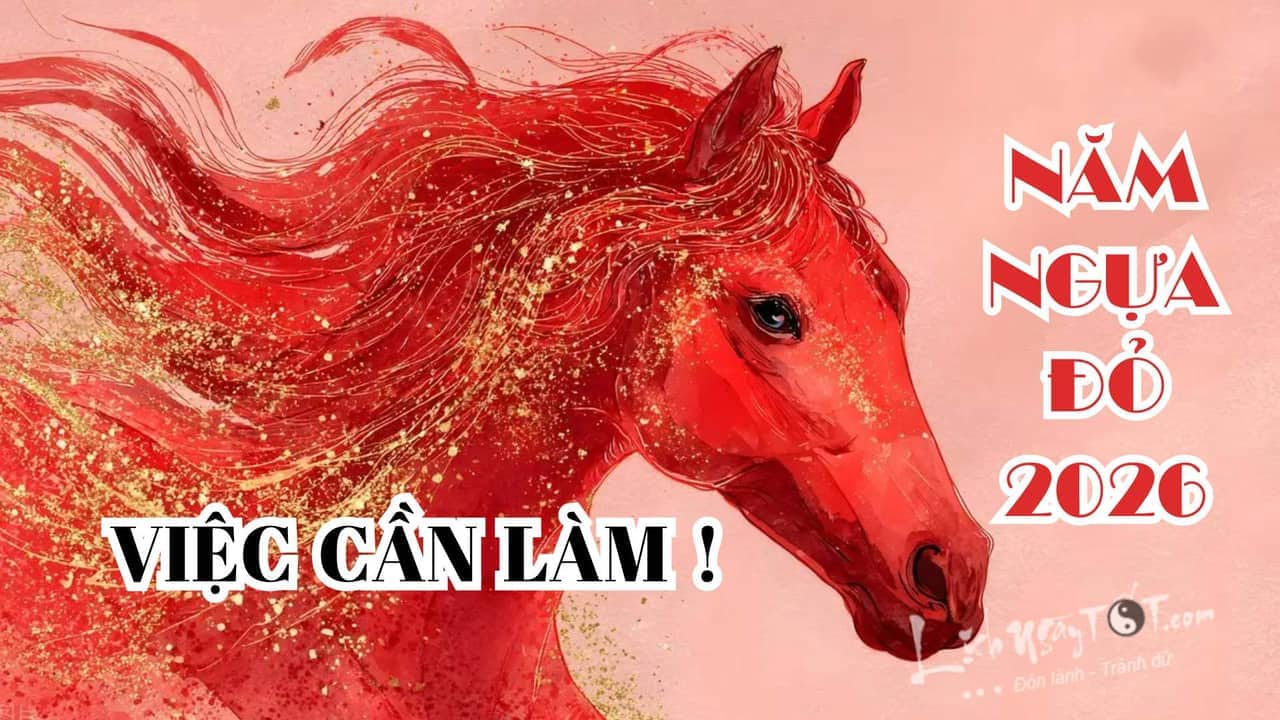 4 việc cần làm trong năm Bính Ngọ 2026 để nghênh CÁT LỘC dồi dào