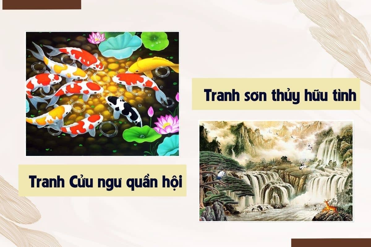 Treo tranh phong thuy nam 2026